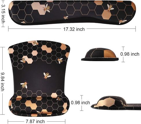 iCasso Ergonomic Table Mat Honeycomb, Desk Protector for Workspace Home in Kuwait