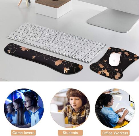 iCasso Ergonomic Table Mat Honeycomb, Desk Protector for Workspace Home in Kuwait