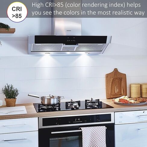 Microwave Light Bulbs Under Hood Stove Top 3W E17 LED Replace 8206232A 40 Watt Appliance Incandescent Bulbs Cool White 6000K, Over Range Lights fit for Whirlpool Maytag GE KEI Stove Hood, 110-130V in Saudi Arabia