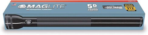 MagLite - S4D015 Heavy-Duty Incandescent 4-Cell D Flashlight in Display Box, Black in Kuwait