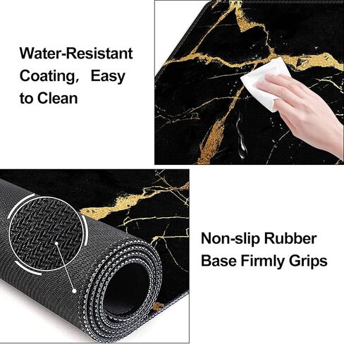 مجموعة حصيرة مكتب iLeadon، لوحة ماوس مع مسند للمعصم + مسند للمعصم للوحة المفاتيح + لوحة ماوس كبيرة + قاعدة، مجموعة لوحة ماوس ألعاب كبيرة 4 في 1 للمكتب المنزلي، فن بوهو ريترو in Kuwait