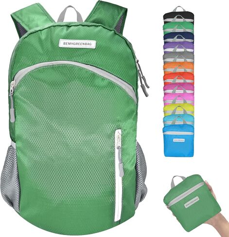 35L Foldable Waterproof Backpack For Outdoor Sports With Inside Wet Clothes Compartment Packable For Multiple Uses Ultra Lightweight Ideal For Hiking Men And Women Travel(Dark Blue) in Saudi Arabia
