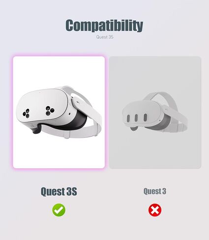 Orzero VR Head Strap Compatible for Quest 3S,Strap Accessories with Head Cushion, Upgarde Elite Strap Comfortable Protective Reduce Pressure – White in Saudi Arabia