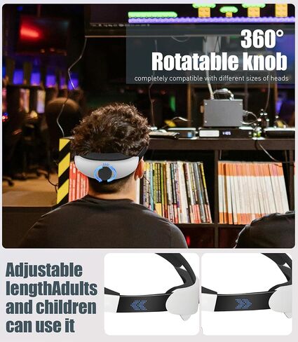Orzero VR Head Strap Compatible for Quest 3S,Strap Accessories with Head Cushion, Upgarde Elite Strap Comfortable Protective Reduce Pressure – White in Saudi Arabia