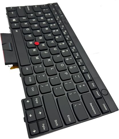 استبدال لوحة المفاتيح بإضاءة خلفية لجهاز IBM ThinkPad X230 X230I X230T X230I T430 T430S T430I L430 T530 T530I W530 L530 Series كمبيوتر محمول بتصميم أمريكي مع مؤشر (لا يناسب T430U X230S) in Saudi Arabia