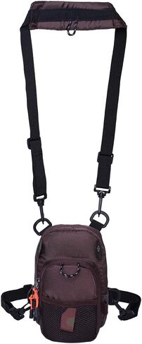 Kylebooker Fly Fishing Chest Pack Lightweight Tackle Storage Pouch Waist Bag in Saudi Arabia