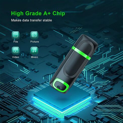 محرك أقراص فلاش RAOYI 5 عبوات سعة 64 جيجابايت، USB 3.0 عالي السرعة، محرك إبهام، محرك قفز، محرك أقراص مضغوطة لتخزين البيانات والنسخ الاحتياطي (متعدد الألوان) in Kuwait