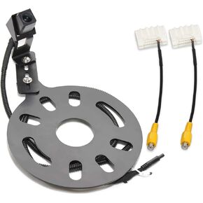 EWAY Classic 3.0 Adjustable Spare Tire Backup Camera for Jeep Wrangler JK JKU Rubicon Sahara Sport Unlimited 2007-2018, Heavy-Duty Metal Housing Rear View Reverse Parking Off-Road Wheel Mount Camera