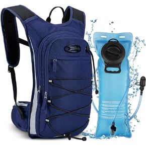 NOOLA 3L Hydration Backpack, Insulated Water Backpack, Hiking Backpack with Water Bladder, Lightweight Water Backpack for Hiking, Biking, Running, Climbing