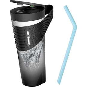 Portable Blender on the go, Mini Blender for Shakes and Smoothies, Personal Blender USB Rechargeable with 2 Juice Cup (Black)