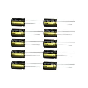 680uF 50V 13X20mm +/-20% -40 to +105°C 10 PCS High Frequency Aluminum Electrolytic Capacitor,680uF 50V Capacitor,680uF Capacitor,50V Capacitor 680uF,680 MFD,680uF Capacitor 50V,50V 680uF Capacitor