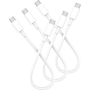 USB C to USB C Charging Cable 6ft 60W 3Pack, USB C Cable for Charging Apple,for iPhone16 15/16 15 Pro/16 15 Pro Max/16 15 Plus,iPad Pro, Air5, MacBook Air