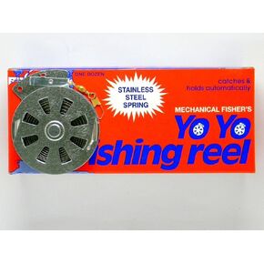 12 Mechanical Fisher's Yo Yo Fishing Reels (Flat Trigger Model)