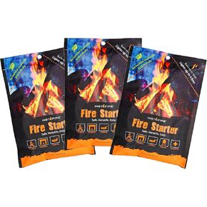 Instafire 3-Pack Pouch, Black, 9.5 x 1.8 x 7.8 inches (90-02533)