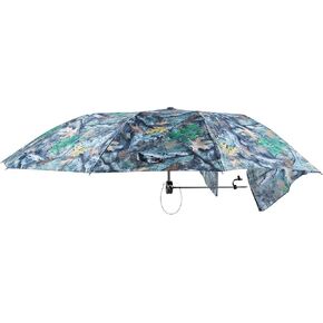 skiguard Hunting Tree Stand Umbrella, Weather-Resistant 57" Wide Camo Hunting Treestand Umbrella, Portable & Durable Shelter, Hunting Umbrella for Tree Stand, Hunting Gear and Accessories