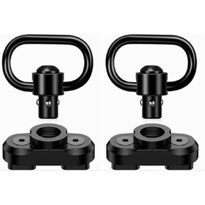 2 Pack 1.25" Sling Swivel Mounts for 2 Point Traditional Sling