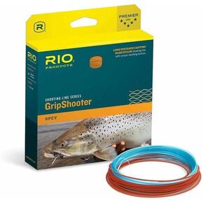 RIO Fly Fishing Fly Line Grip Shooter 35Lb Fishing Line, Orange/Orange