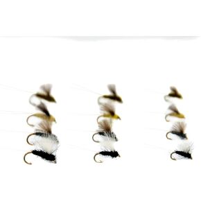 Outdoor Planet 12 RS2 Mayfly Nymph and Emerger Midge/Caddis/Stoneflies Trout Flies Lure Assortment for Trout Fly Fishing Flies