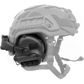 M32X Tactical Communication Headset with ARC Rail Helmet Mount Adapters - Noise-Canceling for Shooting and Outdoor Activities