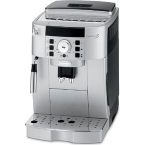 DeLonghi Magnifica XS Fully Automatic Espresso and Cappuccino Machine with Manual Cappuccino System, Silver