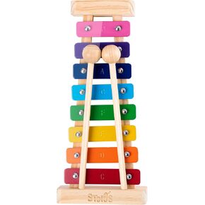 Stoie's Wooden Xylophone for Toddlers 1-3, Rainbow Color C-Key Xylophone for Kids Ages 5-9, Xylophone Baby Toy, Kids Xylophone Instrument, Baby Xylophones 1 Year Old