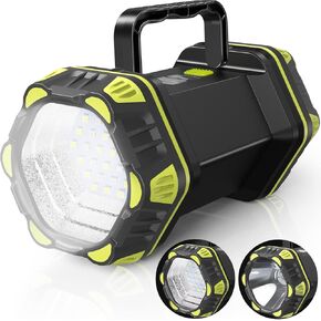 AlpsWolf Camping Lantern Rechargeable, LED Camping Flashlight with 1200LM, 4800 Capacity Battery Powered, Portable Camping Light, 4+4 Modes for Emergency, Outdoor Hiking, Power Outages, Fishing