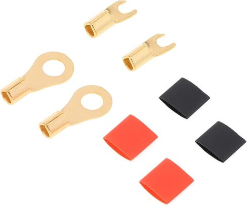 مجموعة أسلاك أمبير ذات 6 قياسات، تركيب أسلاك مرنة، كابلات تثبيت كاملة للتركيب، أرجواني in Kuwait