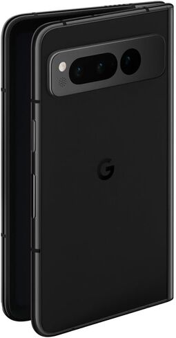 Google Pixel Fold - هاتف ذكي يعمل بنظام Android 5G مع عدسة Telephoto وعدسة فائقة الاتساع - شاشة قابلة للطي - بطارية تدوم 24 ساعة - Obsidian - 256 جيجابايت (متجدد) in Saudi Arabia