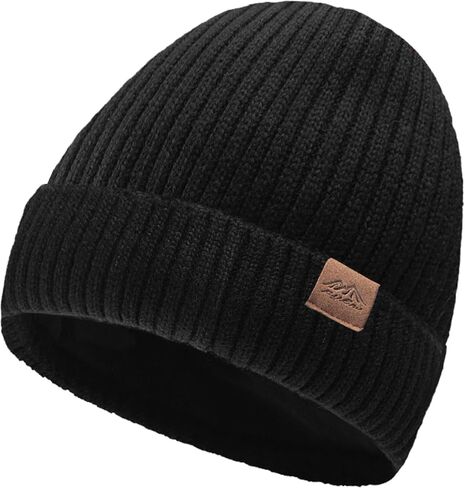 قبعة صغيرة كبيرة الحجم XXL للرجال والنساء، قبعات شتوية دافئة من الصوف، قبعة تزلج للجنسين، قبعة مكبلة عصرية للرؤوس الكبيرة in Kuwait