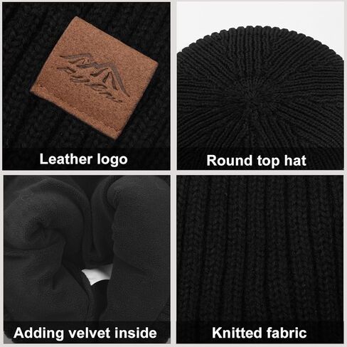 قبعة صغيرة كبيرة الحجم XXL للرجال والنساء، قبعات شتوية دافئة من الصوف، قبعة تزلج للجنسين، قبعة مكبلة عصرية للرؤوس الكبيرة in Kuwait