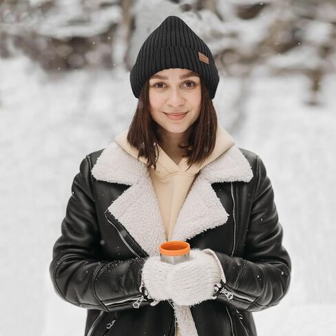 قبعة صغيرة كبيرة الحجم XXL للرجال والنساء، قبعات شتوية دافئة من الصوف، قبعة تزلج للجنسين، قبعة مكبلة عصرية للرؤوس الكبيرة in Kuwait