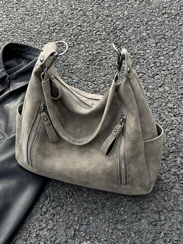 Verdusa Women's Versatile Shoulder Bag Crossbody Bags Large Hobo Purse in Saudi Arabia