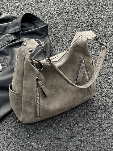 Verdusa Women's Versatile Shoulder Bag Crossbody Bags Large Hobo Purse in Saudi Arabia