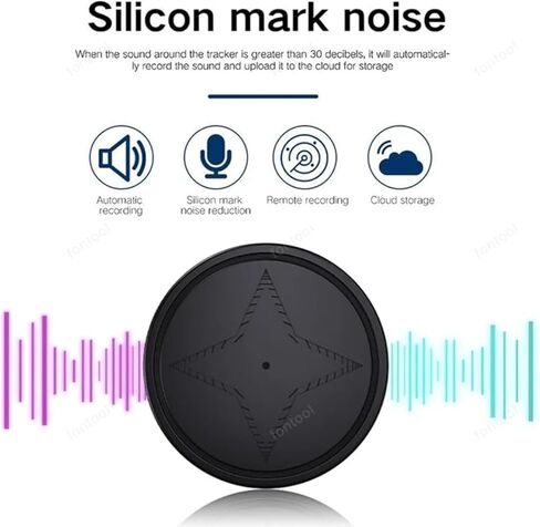 جهاز تعقب GPS للمركبات، جهاز تعقب GPS مغناطيسي قوي مضاد للفقدان، بدون اشتراك - أصغر جهاز تعقب GPS مغناطيسي في الوقت الحقيقي، جهاز تتبع GPS صغير مضاد للسرقة مع تطبيق مجاني in Kuwait