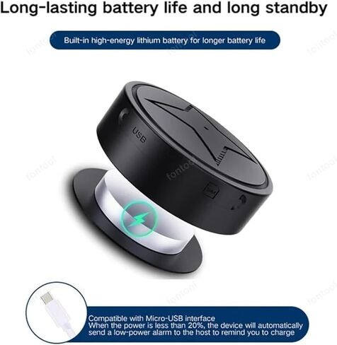 جهاز تعقب GPS للمركبات، جهاز تعقب GPS مغناطيسي قوي مضاد للفقدان، بدون اشتراك - أصغر جهاز تعقب GPS مغناطيسي في الوقت الحقيقي، جهاز تتبع GPS صغير مضاد للسرقة مع تطبيق مجاني in Kuwait