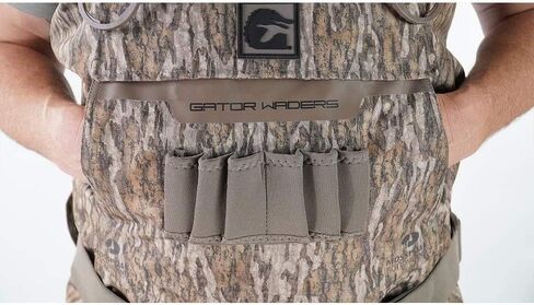 Gator Waders Mens Shield Series Insulated Breathable Hunting Waders, Realtree Max 5 in Kuwait