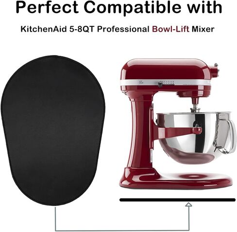 Mixer Mover Sliding Mats for Kitchen aid Stand Mixer Slider Mat Pad Kitchen Appliance Slide Mats Pads Compatible with Kitchen aid 5-8QT Professional Bowl-lift Mixer in Kuwait