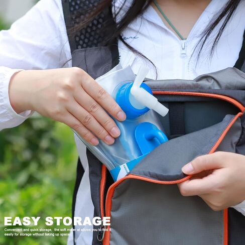 Collapsible Water Container with Spigot,Camping Water Container BPA Free Foldable Portable Water Canteen for Camping Hiking RV Emergency Survival (2 Pack) 5.3 Gallon in Saudi Arabia