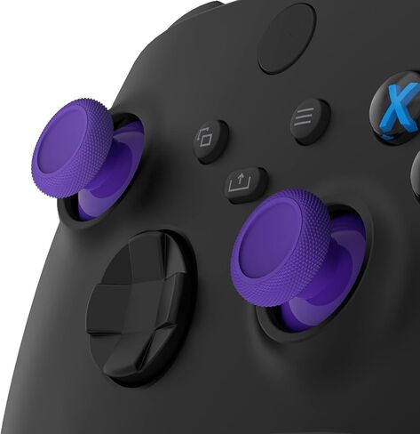 eXtremeRate Replacement Controller Joystick for Xbox One - 4 PCS Purple Thumbsticks Analog Thumb Sticks Parts for Xbox Series X/S, Xbox One S/X, Elite Controller with Repair Kit Screwdriver in Saudi Arabia