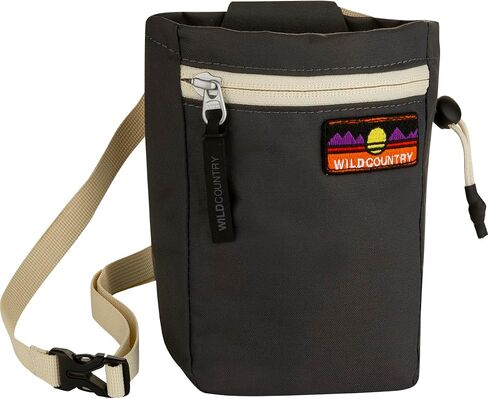 Wild Country Flow Rock Climbing Chalk Bag with Zippered Pocket for Sport, Trad, & Indoor Climbing in Saudi Arabia