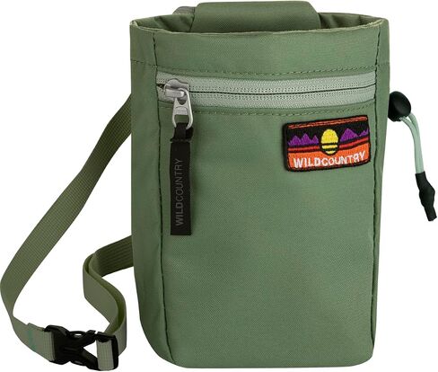 Wild Country Flow Rock Climbing Chalk Bag with Zippered Pocket for Sport, Trad, & Indoor Climbing in Saudi Arabia