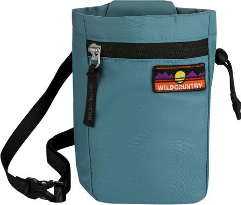 Wild Country Flow Rock Climbing Chalk Bag with Zippered Pocket for Sport, Trad, & Indoor Climbing in Saudi Arabia