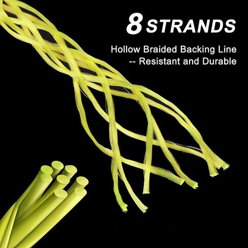 مجموعة صيد الذبابة Goture Fly Fishing Flies و100FT 5WT Fly Fishing Line العائمة و20lb Fly Line Backing 3 في 1 عدة، مجموعة Fly Line لصيد سمك السلمون المرقط، ملحقات صيد السمك in Saudi Arabia
