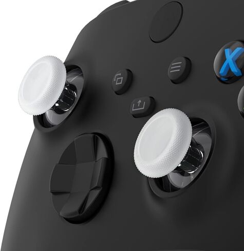 eXtremeRate Replacement Thumbsticks for Xbox Core Wireless Controller, Joysticks Repair Kit for Xbox Series X/S Controller, Custom Analog Stick Buttons for Xbox One S/X/Elite - Glow in Dark - Green in Saudi Arabia