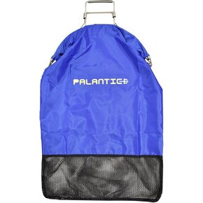 Scuba Choice Palantic Blue Lobster Fish Catch Gear Nylon Game Bag Net with Squeeze Open Handle - Durable, Lightweight, 16" x 7" Mesh for Easy Carry, Perfect Fishing and Diving