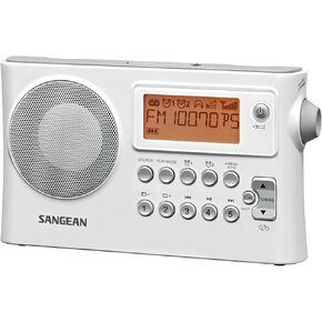 Sangean PR-D14 AM / FM-RDS Portable Radio with USB MP3 / WMA Playback