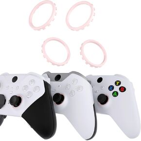 eXtremeRate Replacement Accent Rings for Xbox Elite Series 2 Core | for Elite Series 2 | for Xbox One Elite | for eXtremeRate ASR Version Shell for Xbox Series X/S Controller - Purple
