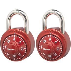 Master Lock 1530DPNK Locker Lock Combination Padlock, Pink