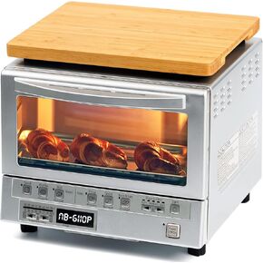 Cutting board Compatible with Panasonic NB-G110P FlashXpress Toaster Oven, Accessories for Countertop Oven, With Heat Resistant Non-Skid Silicone Feet, Creates Storage Space, Protects Cabinets