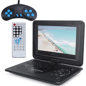 DVD Player with TV Function, Builtin Card Reader Portable EVD Player for AVI/EVD/DVD/SVCD (US Plug)